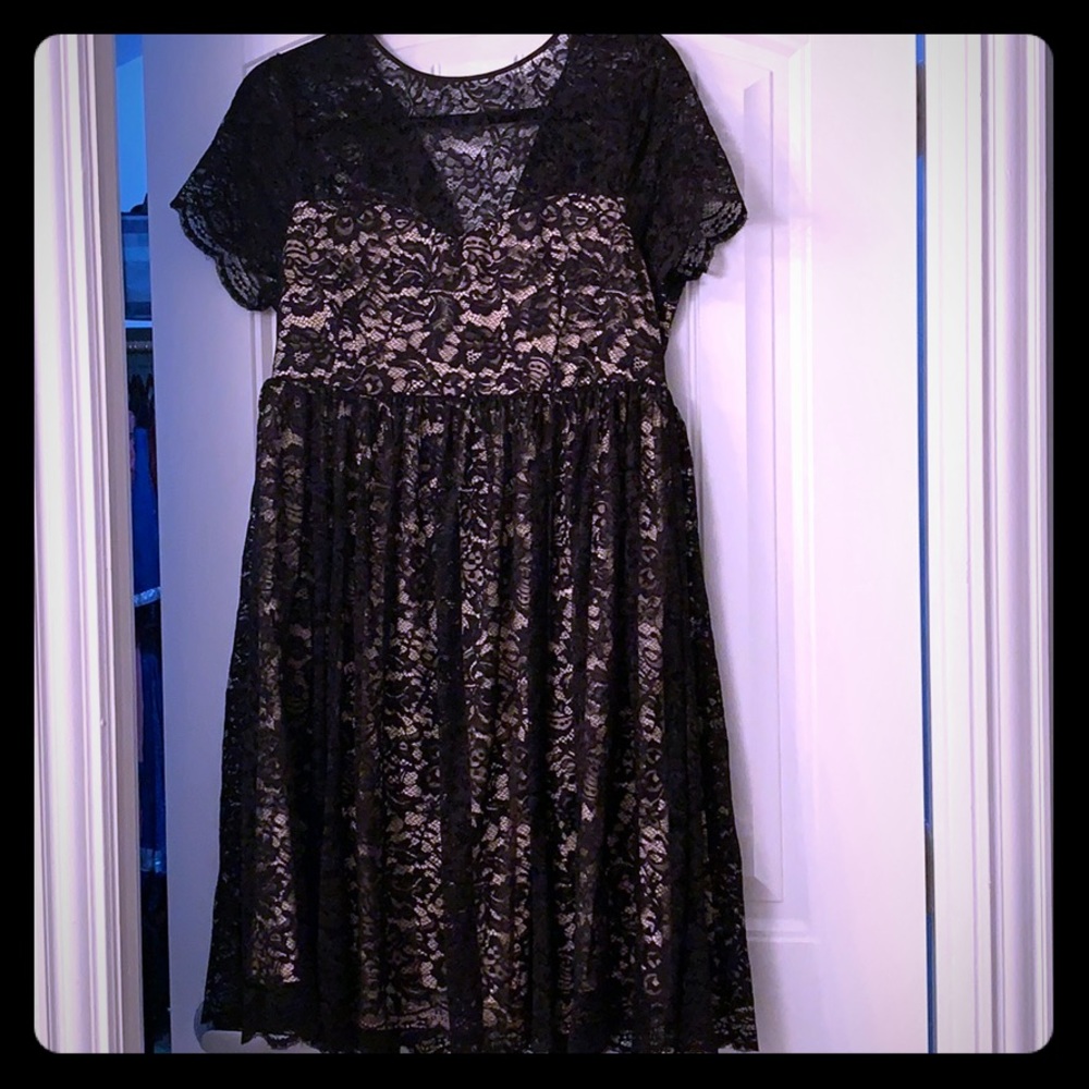 Torrid Black Lace Dress